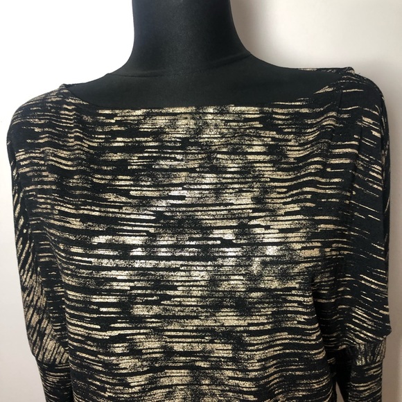 Veronica M Boat Neck Dress Size XS Gold - Picture 3 of 10